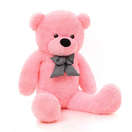Angelove Teddybär Groß XXL - Riesen Teddy 80cm-180cm, Riesiges Kuschelbär, Plüsch Bär - Rosa 160cm – Bild 3