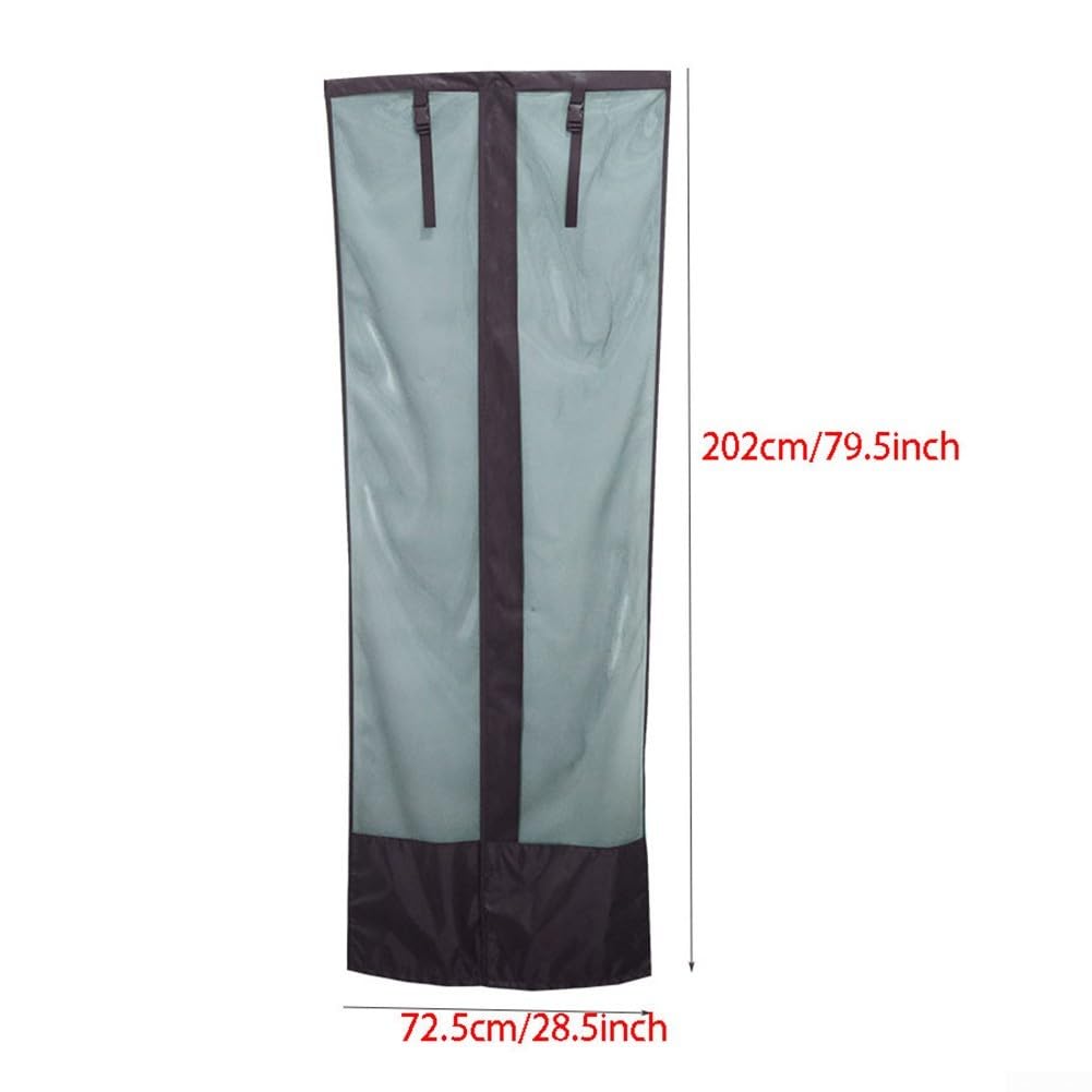 Zanzariera per camper, tenda a rete 202 x 72,5 cm, senza foratura
