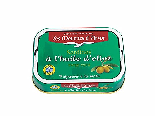 Les Mouettes D 'arvor Sardinen in extra virgin Olivenöl (6er Pack)