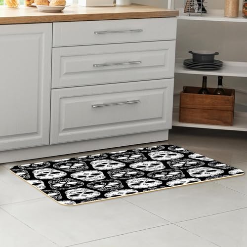 Tapis de cuisine absorbant lavable et antidérapant pour sol de cuisine et buanderie - 7