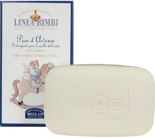 Helan Linea Bimbi Soap Free Oat Cleansing Bar Nickel Tested