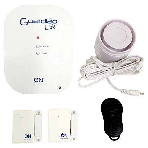 Kit de Alarme ON Eletrônicos sem Fio Guardião Lite KGL01