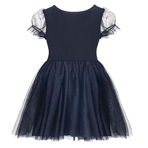 Toddler Girl Dresses Mermaid Themed Sequin Princess Casual Short Sleeve Tutu Dress Girls Birthday Party Skirts 3-7T2