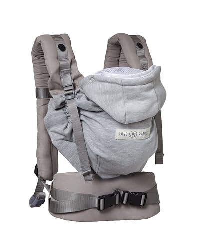 Porte-bébé HoodieCarrier 2 - Gris Athlétique