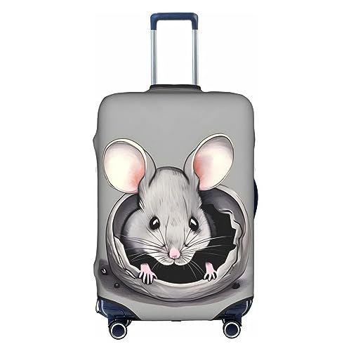 Grey Rat Journey Escort protezione squisita copertura altamente elastica perfetta per valigie da 45-81 cm rendendo il viaggio più confortevole bianco Small