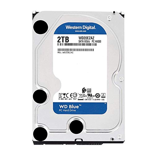 Western Digital 2 TB, 3,5 Zoll, Blau, Interne Festplatte