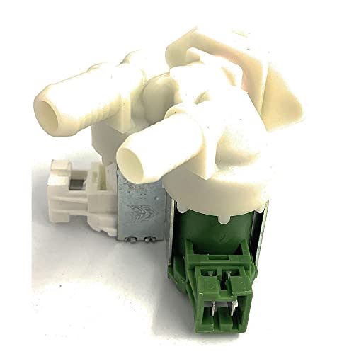 ELECTROTODO Electroválvula doble lavadora compatible con lavadora Zanussi, Electrolux 1268832100