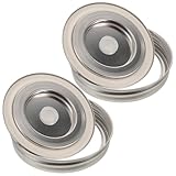 Veemoon 2 Stück Fermentierende Deckel Für Masongläser Fermentieren Masonglas Fermentierende Deckel Masonglasfermentationdeckel Gärset Gärglas-set Fermentationsset Für Zu Hause Silver