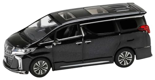 Toyota Alphard 1/64 miniature auto HJ64 véhicule de collection toit ouvrant noir
