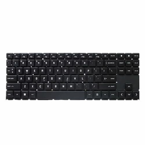 Teclado portátil para reparar HP Omen 16-b0000 con distribución de teclas US