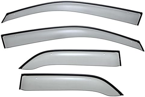 WellVisors Window Visors Wind Deflectors Compatible with Lexus 1999-2003 RX300 with Black Trim Rain Guards 3-847LX005