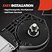A-Premium Front Left or Rear Right Power Window Lift Motor Compatible with Ford Crown Victoria 1992-2011 & Lincoln Town Car 1990-2011 & Mercury Marauder 2003-2004, Grand Marquis 1992-2011, 2-Pin