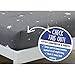 Delta 4-Piece Reversible Toddler Bedding Set - Fitted Sheet, Top Sheet, Pillowcase, 2-in-1 Comforter - For Boys, Dusty Skies & Grey Stars