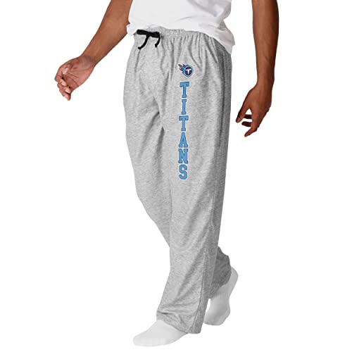 FOCO NFL Mens NFL Team Logo Athletic Gray Lounge Pants