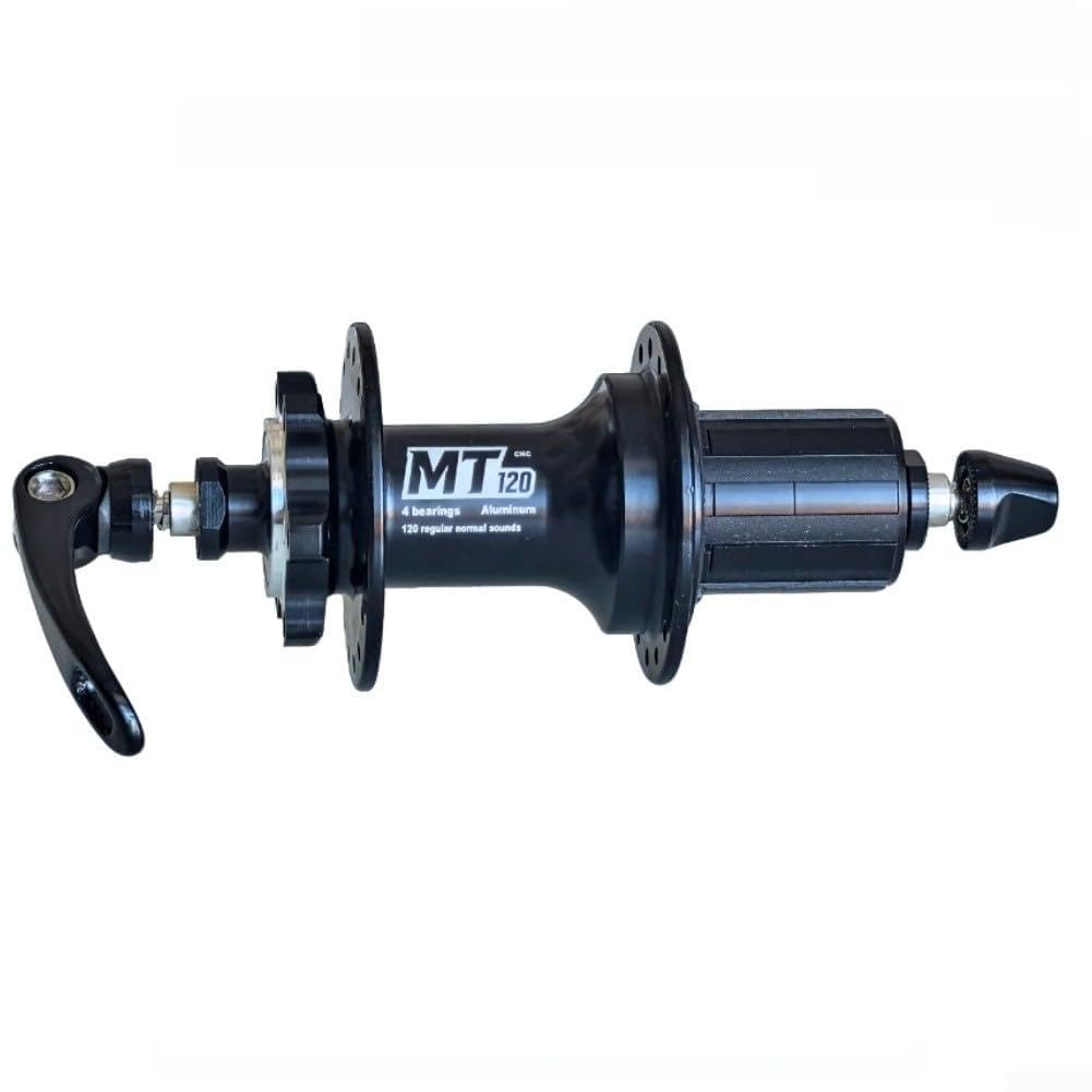 Set di cuscinetti per mozzi per bici per ruote a 28 fori e 32 fori con compatibilità cassetta 11/12 velocità e asse a sgancio rapido (mozzo posteriore a 32 fori)