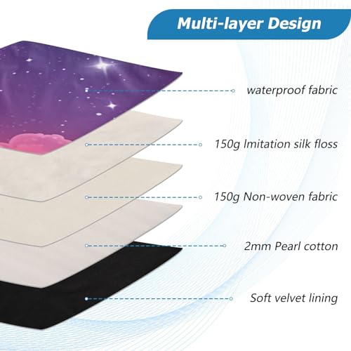 Funda para portátil 13-14 pulgadas resistente al agua morada miniatura 4