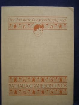 Hardcover Nathalia Crane Song Book