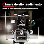 4K 30FPS 16MP Action Camera, Ultra HD 30M Underwater Waterproof Sports Camera with 2.0 Inch Screen, 170 Degree Wide Angle, for Swimming Surfing Diving (Black)
