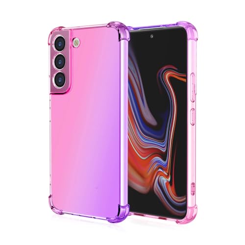 Coque Samsung S10 et S9 transparente TPU souple anti-rayures résistant aux chocs dégradé