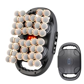 42 Heads Massage Gun Rechargeable Handheld Muscle Massage Gun with 9 Modes & 9 Levels, LCD Display, Red Light Therapy, Portable for Neck Back Shoulder Legs Pain Relief