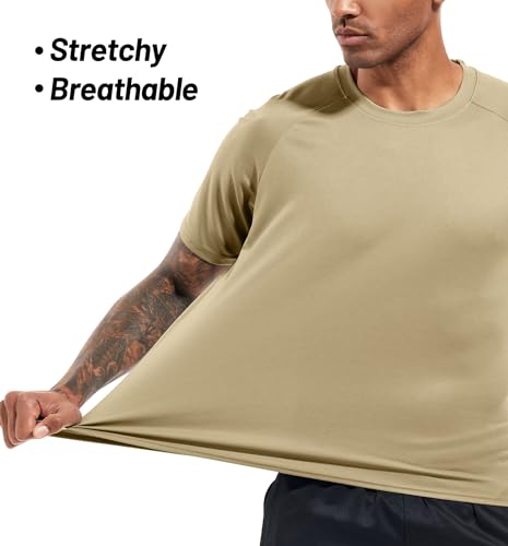 Image of Boyzn 1 or 3 Pack Men's Workout Running Shirts, Dry Fit Moisture Wicking T-Shirts, Sports Gym Athletic Short Sleeve Shirts