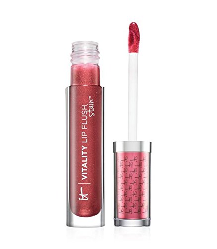 It Cosmetics Vitality Lip Flush Stain Hydrating Serum Gloss Stain - Inspiring Red