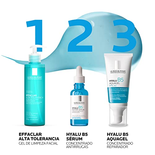 La Roche-Posay Hyalu B5 Aquagel Fps 30 Com Ácido Hialurónico Puro Vitamina B5 Cuidado Reparador Pree