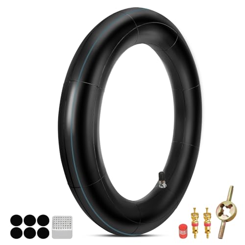 Image of GREHUA 80 /100-12 Dirt Bike Tube Compatible with KLX110 CRF110 PW80 SSR125 TTR110, 2.75 /3.00-12 Inner Tube for 125cc 110cc 90cc 50cc Tao tao Coolster Apollo Baja CRF70 XR70 Pit Bike Motorcycle