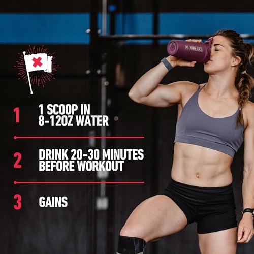 Image of Xwerks Ignite Pre Workout Powder for Men and Women, Natural Preworkout Energy Drink Powder, Gluten Free Keto Formula for Endurance Stamina and Workout Focus, 150 mg Caffeine, 30 Servings, Fruit Punch