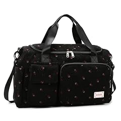 Strawberry Corduroy Black