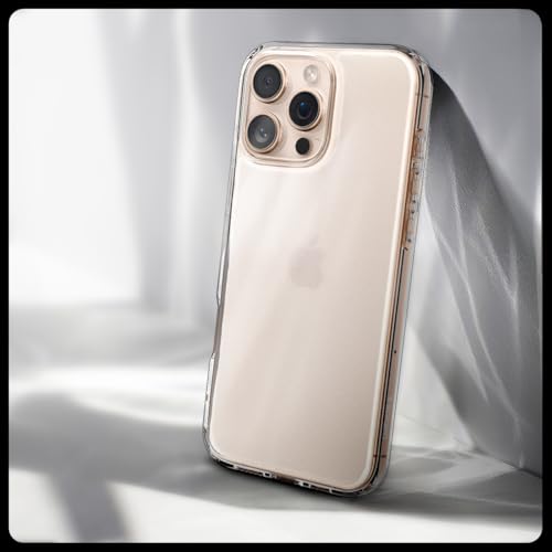 Image of Spigen for iPhone 16 Pro Case, Ultra Hybrid [No Magnet Ring][Anti-Yellowing] - Frost Clear