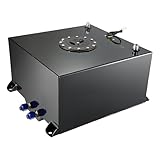 EVIL ENERGY 10 Gallon Fuel Cell Gas Tank Aluminum with Level Sender Black Street Drift