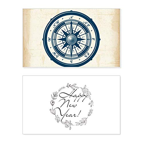 Tarjeta conmemorativa del ejército del océano Compass Droits, recuerdo único de Año Nuevo
