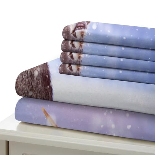 Housse de couette cerf microfibre douce et hypoallergénique