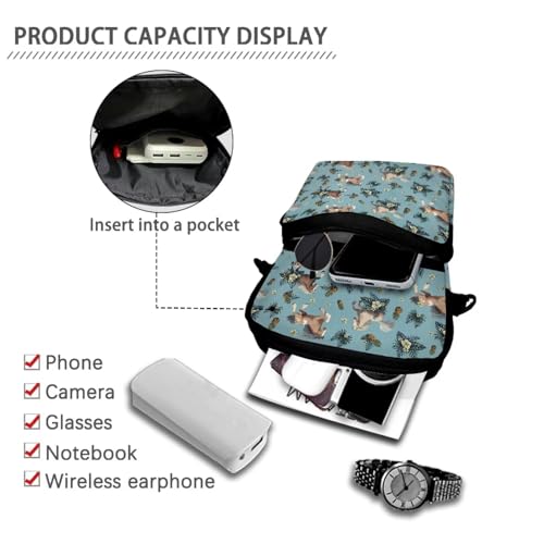 2 Layer Crossbody Bag, Lightweight Shoulder Bag Messenger Bags for Kids Girls Boys4