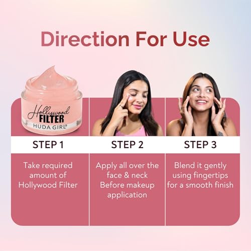 Image of HUDA GIRL Makeup Kit Set, 8 Shades, for Women & Girls