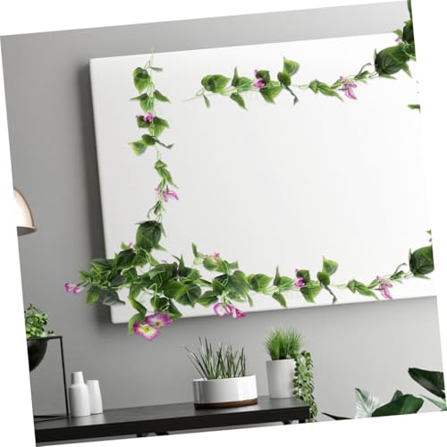 Enredaderas de flores artificiales TOYANDONA de 2 piezas para decoración de pared 7