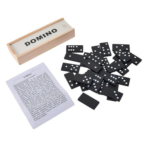 Set de Dominó Double Six con Estuche de Madera miniatura 7
