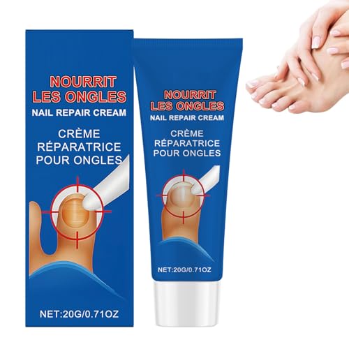 Fungal Nail Treatment Cream,Nail Strengthener For Damaged Nails,Strong Anti-Fungal Toenail Cream,Nail Repair Cream for Thick Cracked Discolored Nails