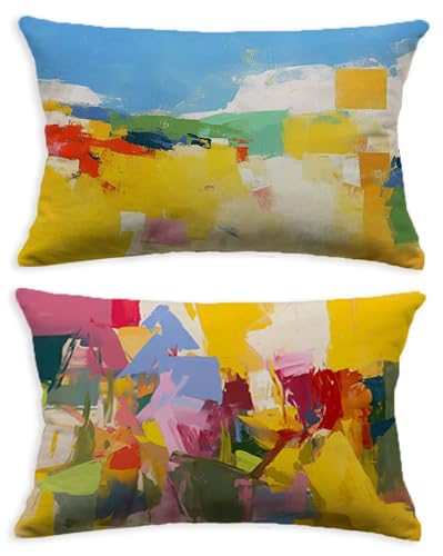 Taie d'oreiller 40x80 housse de coussin rectangulaire lavable - 3