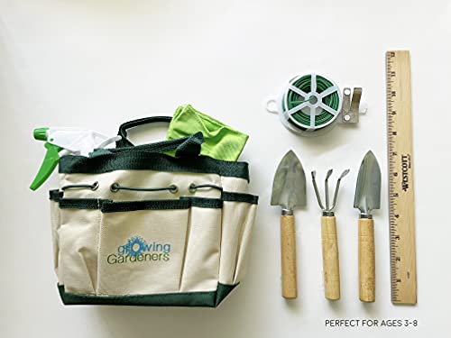 Kit de herramientas para jardinería para niños miniatura 6