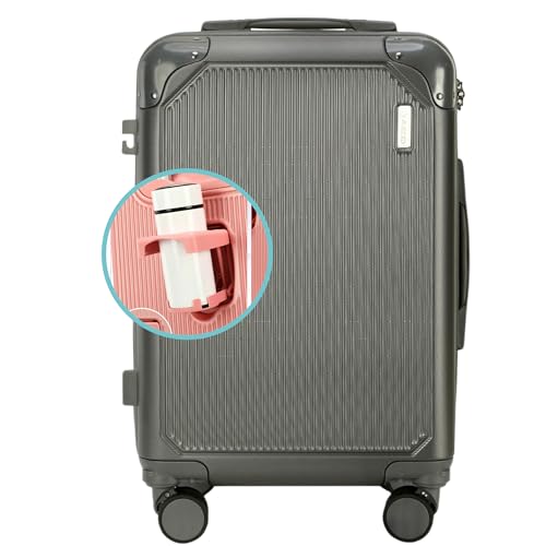 GMTA Mala de Viagem de BORDO com Zíper EXPANSÍVEL 10Kg Rígida Padrão ANAC com 4 Rodas duplas 360° Po