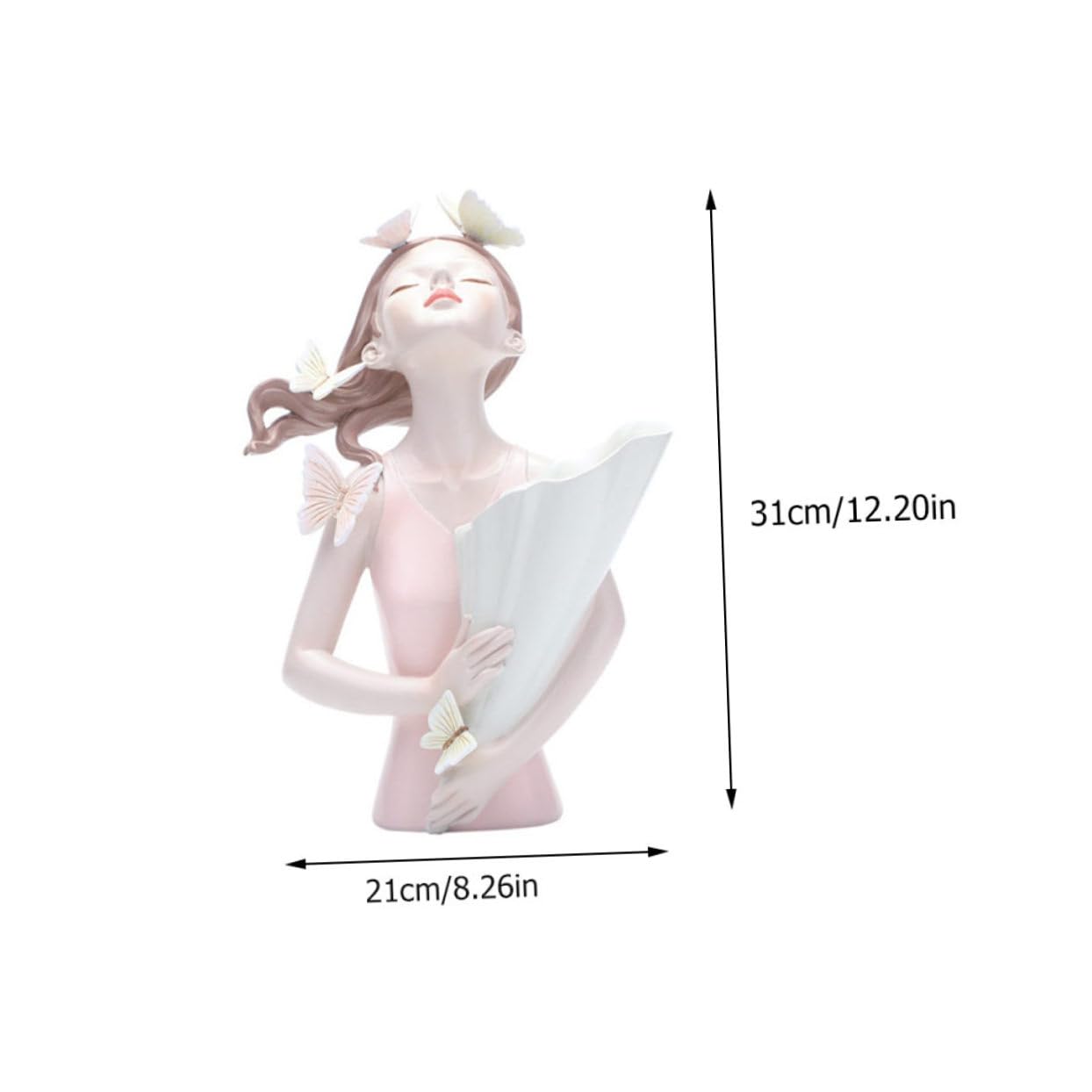 Holibanna 1pezzi Organizer Decorativo Per Gioielli Da Scrivania Portaoggetti Forma Di Ragazza Accessorio Elegante Per Camera Da Letto e Decorazione Feste Idea Per Compleanno e Occasioni