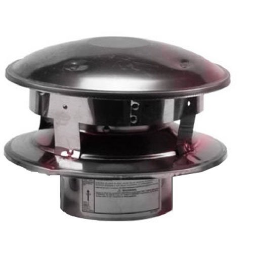 SELKIRK CORP 243800 3-Inch Pellet Vertical Term Cap
