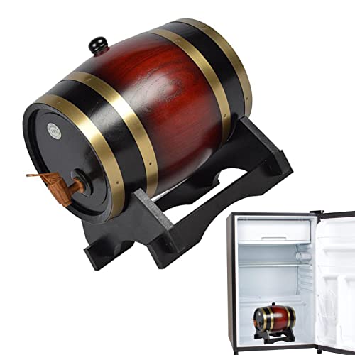 Povanjer Barril de Cerveza de Madera,Dispensador de Barril Grande de 1.5L y 3L | Inicio Barril de Roble Dispensador para Licores Licores Cerveza para Bodegas Botella Ron Tequila Povanjer Barril de Cerveza de Madera,Dispensador de Barril Grande de 1.5L y 3L | Inicio Barril de Roble Dispensador para Licores Licores Cerveza para Bodegas Botella Ron Tequila