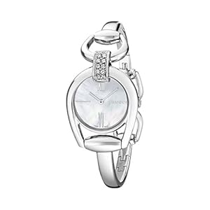 Gucci Horsebit Collection Diamond-Accented Women’s Watch(Model:YA139504)
