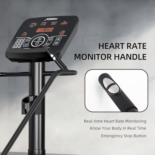 Image of Stair Stepper with LED Screen, Commercial Grade Stair Climber Exercise Machine,15 Speed Levels Stair Climber Stepping Machine for Cardio and Lower Body Workouts,375LBS, 15-164 Steps /Minute