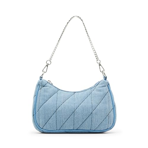 Madden Girl MG241161 Blue Shoulder Bag, Denim2