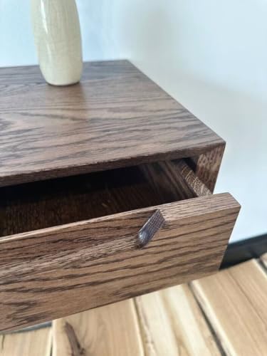 Mesa escritorio consola de madera premium con cajones organizador pasillo 7