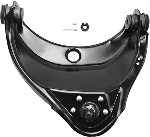 Image of Detroit Axle - 2WD Front End Control Arms Kit for Chevy GMC C1500 Suburban C2500 Express Savana 1500 Yukon Tahoe, 4 Control Arms w /Ball Joint 2 Outer Tie Rods Replacement - 6pc Set